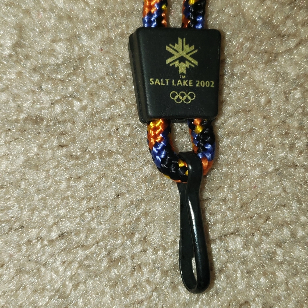 2002 Salt Lake Olympic lanyard